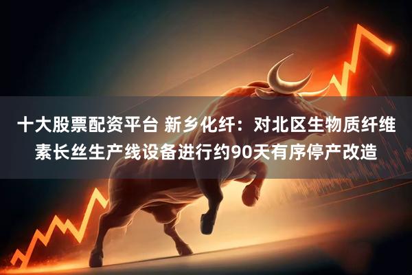 十大股票配资平台 新乡化纤：对北区生物质纤维素长丝生产线设备进行约90天有序停产改造