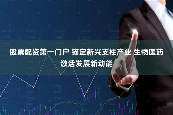 股票配资第一门户 锚定新兴支柱产业 生物医药激活发展新动能
