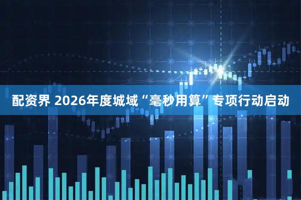 配资界 2026年度城域“毫秒用算”专项行动启动